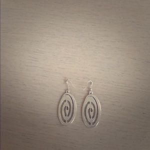 Silver plated earrings